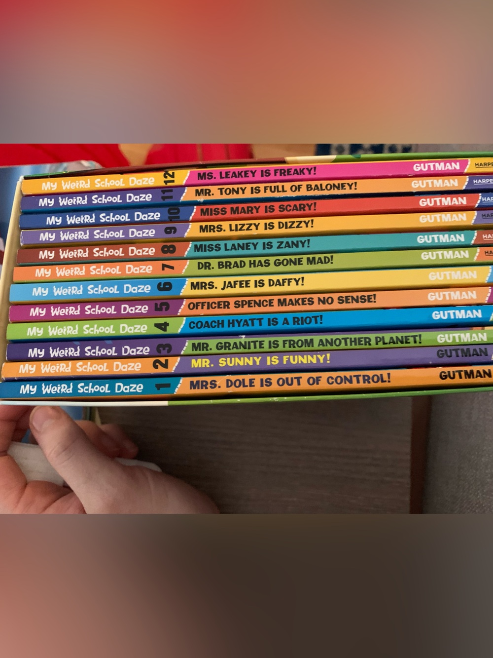 My Weird School Daze Kids Book Set - Colorful Spines (Multi)